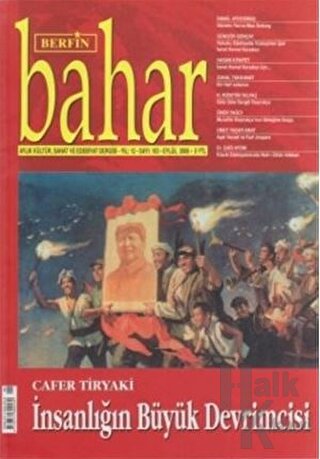 Berfin Bahar Aylık Kültür, Sanat ve Edebiyat Dergisi Sayı: 103