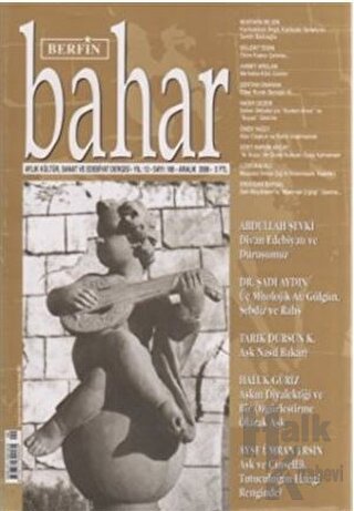 Berfin Bahar Aylık Kültür, Sanat ve Edebiyat Dergisi Sayı: 106