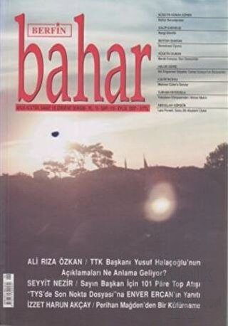 Berfin Bahar Aylık Kültür, Sanat ve Edebiyat Dergisi Sayı: 115 - Halkk