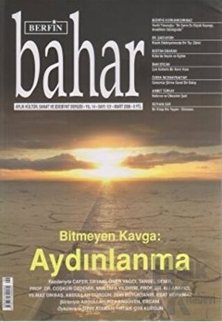 Berfin Bahar Aylık Kültür, Sanat ve Edebiyat Dergisi Sayı: 121 - Halkk