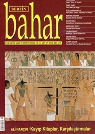 Berfin Bahar Aylık Kültür, Sanat ve Edebiyat Dergisi Sayı: 127 - Halkk