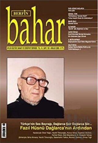 Berfin Bahar Aylık Kültür, Sanat ve Edebiyat Dergisi Sayı: 130 - Halkk