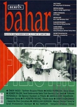 Berfin Bahar Aylık Kültür, Sanat ve Edebiyat Dergisi Sayı: 132 - Halkk