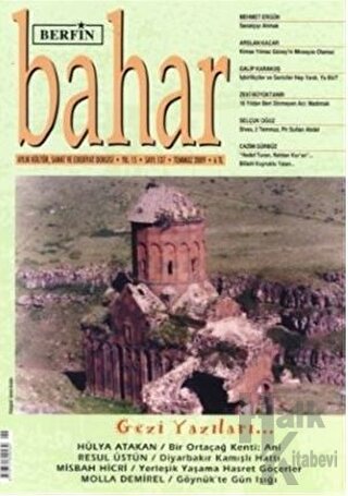 Berfin Bahar Aylık Kültür, Sanat ve Edebiyat Dergisi Sayı: 137 - Halkk