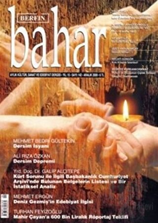 Berfin Bahar Aylık Kültür, Sanat ve Edebiyat Dergisi Sayı: 142 - Halkk