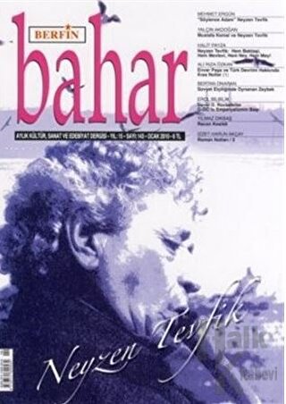Berfin Bahar Aylık Kültür, Sanat ve Edebiyat Dergisi Sayı: 143 - Halkk