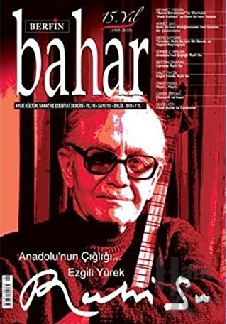 Berfin Bahar Aylık Kültür, Sanat ve Edebiyat Dergisi Sayı: 151 - Halkk