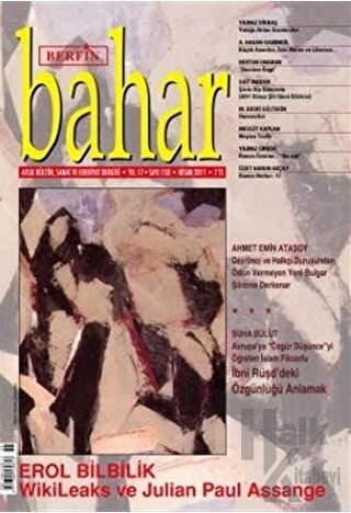 Berfin Bahar Aylık Kültür, Sanat ve Edebiyat Dergisi Sayı: 158 - Halkk