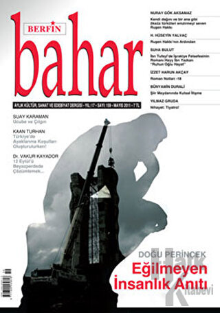 Berfin Bahar Aylık Kültür, Sanat ve Edebiyat Dergisi Sayı: 159