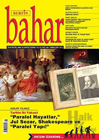 Berfin Bahar Aylık Kültür Sanat ve Edebiyat Dergisi Sayı: 245 Temmuz 2018