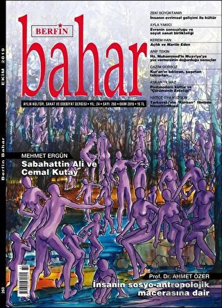 Berfin Bahar Aylık Kültür Sanat ve Edebiyat Dergisi Sayı: 260 Ekim 201
