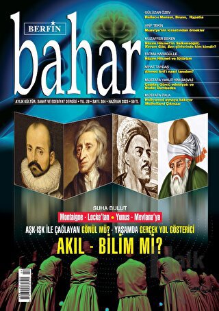Berfin Bahar Aylık Kültür Sanat ve Edebiyat Dergisi Sayı: 304 Haziran 2023