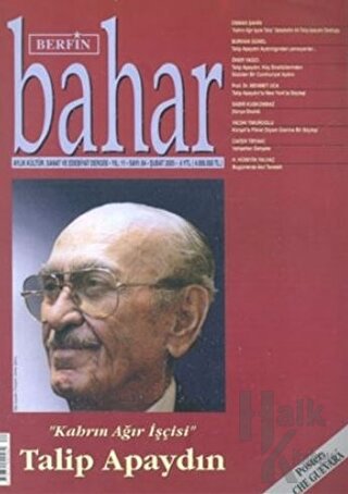 Berfin Bahar Aylık Kültür, Sanat ve Edebiyat Dergisi Sayı: 84