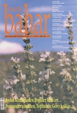 Berfin Bahar Aylık Kültür, Sanat ve Edebiyat Dergisi Sayı: 98