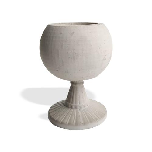 Beton Kadeh Saksı Küre, Küçük - Halkkitabevi Beton Kadeh Saksı Küre, Küçük - Halkkitabevi