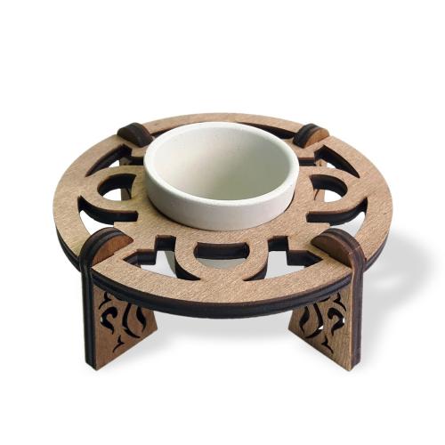 Beton Saksılı Circle Desenli Stand Model 4 - Halkkitabevi Beton Saksılı Circle Desenli Stand Model 4 - Halkkitabevi