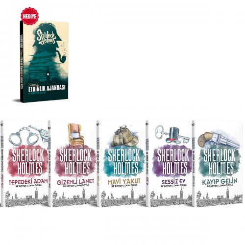 Dedektif Sherlock Holmes Seti 5 Kitap Ajanda Hediyeli