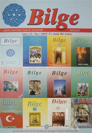 Bilge Dergisi Sayı:33 / Yaz 2002