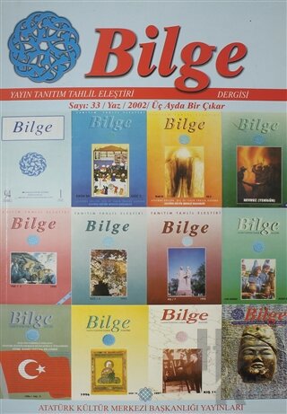 Bilge Dergisi Sayı:33 / Yaz 2002