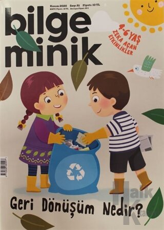 Bilge Minik Dergisi Sayı: 51 Kasım 2020 - Halkkitabevi
