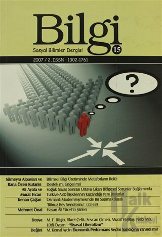 Bilgi Sosyal Bilimler Dergisi Sayı: 15