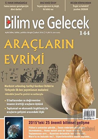 Bilim ve Gelecek Dergisi Sayı: 144 Şubat 2016 - Halkkitabevi