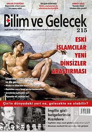 Bilim ve Gelecek Dergisi Sayı: 215 Mart 2022 - Halkkitabevi
