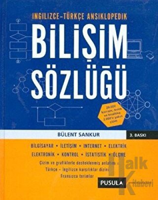 Bilişim Sözlüğü İngilizce - Türkçe Ansiklopedik (Ciltli) - Halkkitabev