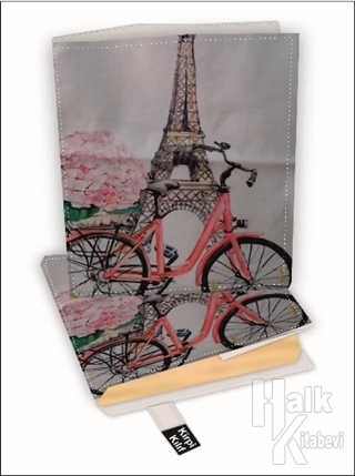 Bisiklet Paris Kitap Kılıfı Kod - L-3322011