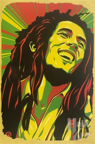 Bob Marley Poster - Halkkitabevi