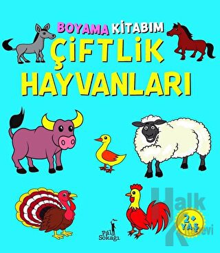 Boyama Kitabım - Çiftlik Hayvanlar - Halkkitabevi