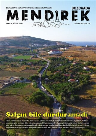 Bozcaada Mendirek Dergisi Sayı: 38 Ağustos-Eylül 2020 - Halkkitabevi