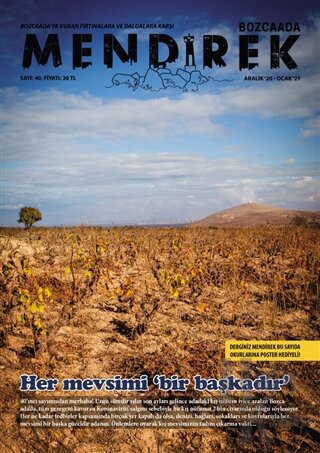 Bozcaada Mendirek Dergisi Sayı: 40 Aralık 2020-Ocak 2021 - Halkkitabev