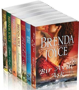 Brenda Joyce Romantik Kitaplar Koleksiyonu Takım Set 7 Kitap