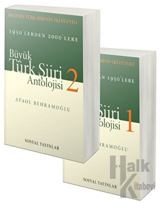 Büyük Türk Şiiri Antolojisi (2 Cilt Takım)