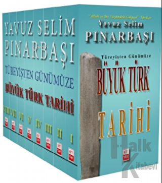 Büyük Türk Tarihi Seti - 8 Kitap Takım