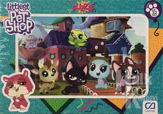 CA Games Littlest Pet Shop - Puzzle Su Yeşili (35 Parça)