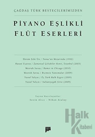Çağdaş Türk Bestecilerimizden Piyano Eşlikli Flüt Eserleri - Halkkitab
