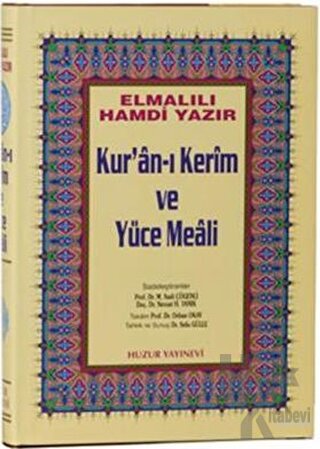 Cami Boy Kur’an-ı Kerim ve Yüce Meali (Hafız Osman Hattı) - Halkkitabe