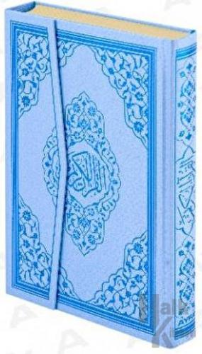 Cami Boy Renkli Kur'an-i Kerim (Mavi) - 125M (Ciltli)
