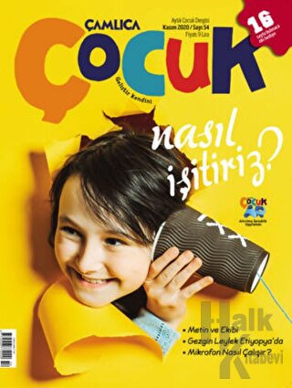 Çamlıca Çocuk Dergisi Sayı: 54 Kasım 2020 - Halkkitabevi