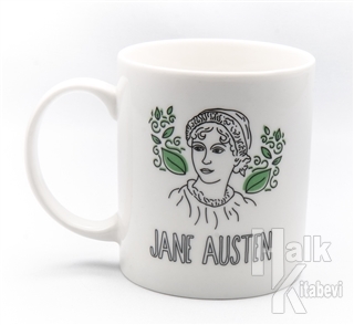 Can Dükkan Kupa (Porselen) - Portreler Serisi - Jane Austen