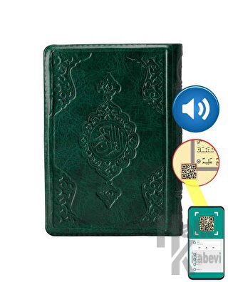 Çanta Boy Kur'an-ı Kerim (Yeşil, Kılıflı, Mühürlü)