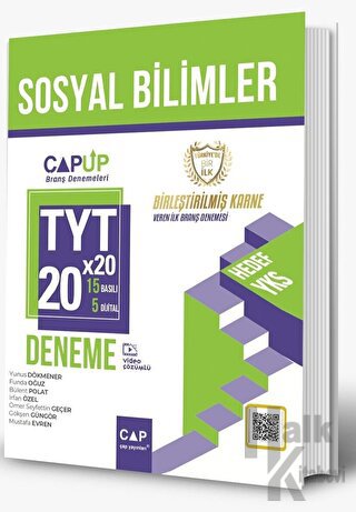 Çap Yayınları TYT Sosyal Bilimler 15 x 5 Up Deneme - Halkkitabevi