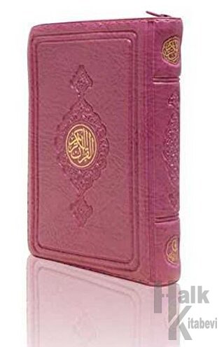 Cep Boy Kur'an-ı Kerim (Lila Renk, Kılıflı, Mühürlü) (Ciltli)