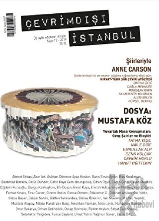Çevrimdışı İstanbul Üç Aylık Edebiyat Dergisi Sayı: 12 2019 - Halkkita