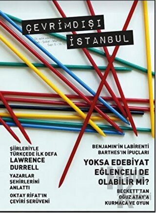 Çevrimdışı İstanbul Üç Aylık Edebiyat Dergisi Sayı: 5 Ocak-Şubat-Mart 2017