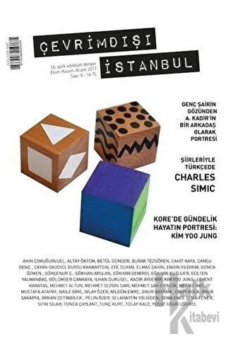 Çevrimdışı İstanbul Üç Aylık Edebiyat Dergisi Sayı: 8 Ekim - Kasım - A