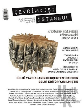 Çevrimdışı İstanbul Üç Aylık Edebiyat Dergisi Sayı: 9 Ocak-Şubat-Mart 