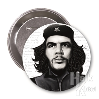 Che Guevara (Karikatür) - Rozet - Halkkitabevi